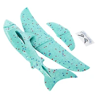 shark foam glider plane 18in
