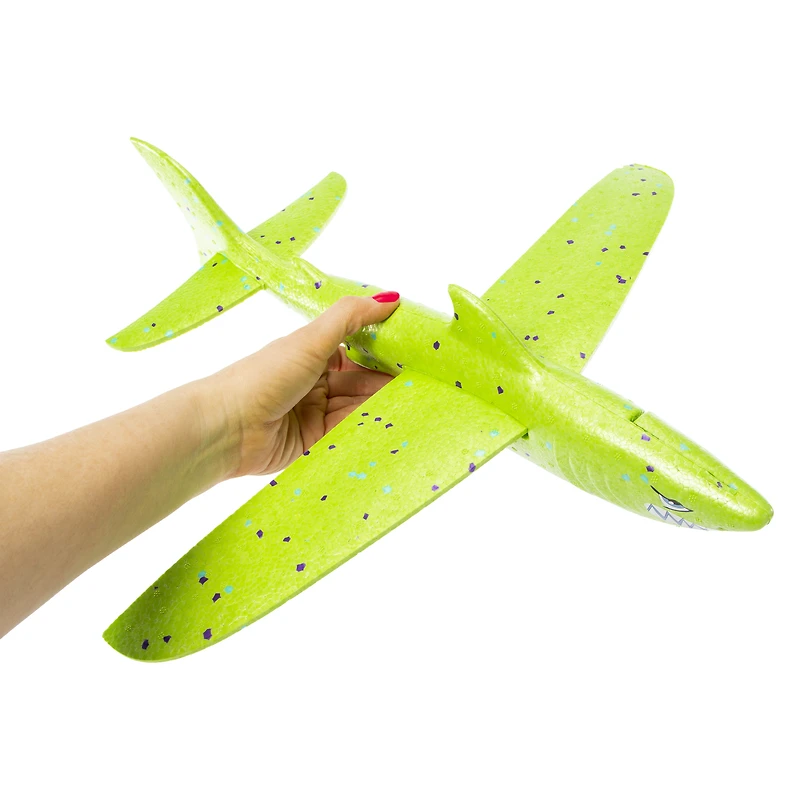 Shark Foam Glider Plane 18in