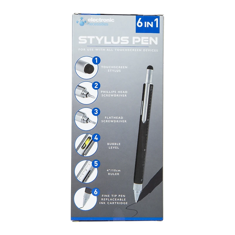 6 1 multi-tool stylus pen