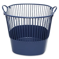 large line storage basket with handles 17.8in