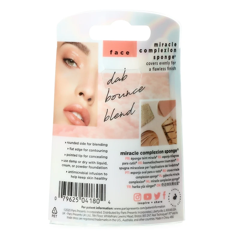 real techniques® miracle complexion sponge®