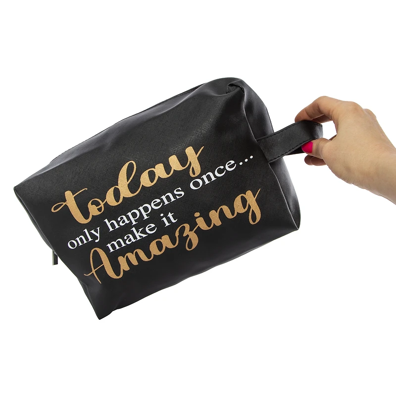 Makeup Bag 11.4in x 6.7in
