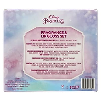 Disney Princess fragrance & lip gloss set