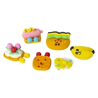 5-count 3D eraser set - mochi