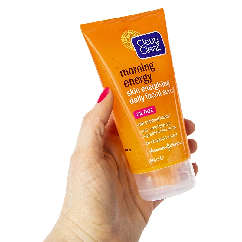 clean & clear® morning energy daily facial scrub 5oz