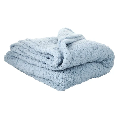 super luxe sherpa blanket 50in x 60in