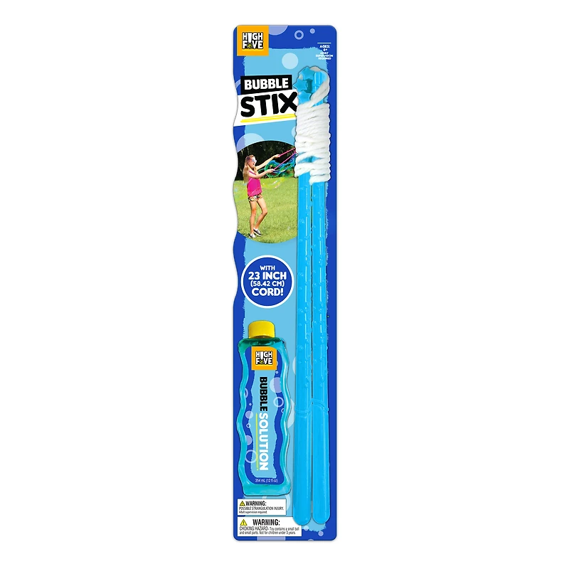 giant bubble stix & solution - blue
