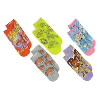 juniors nickelodeon rugrats™ tie dye socks 5-pack