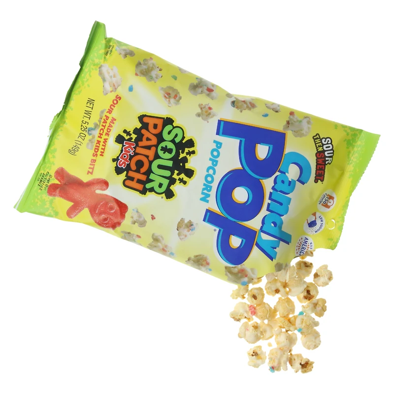 sour patch kids® candy pop popcorn 5.25oz