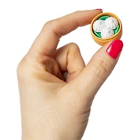 5-count dim sum 3D eraser set