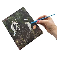 picture etch art kit - the enchanted forest