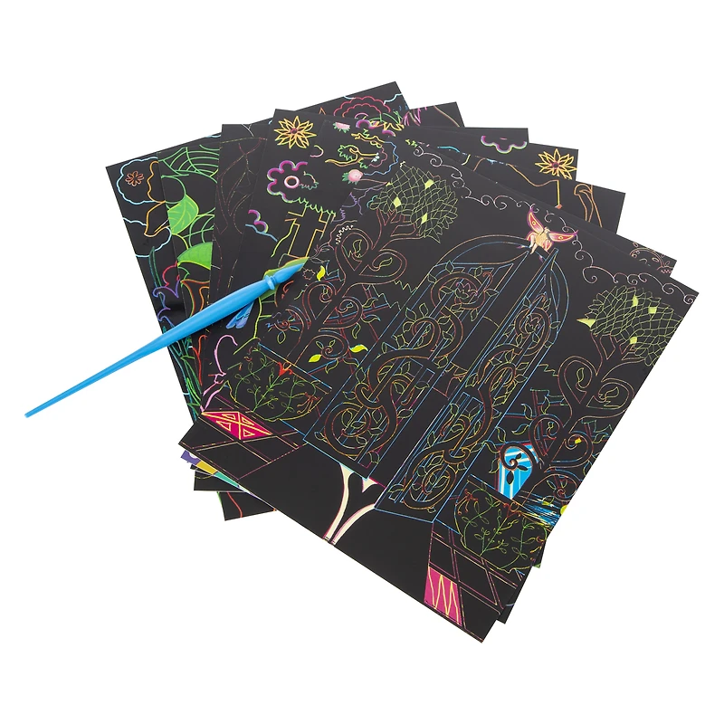 picture etch art kit - enchanting nature