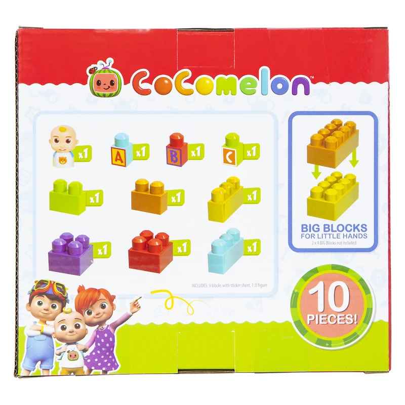 cocomelon™ 10-piece blocks set