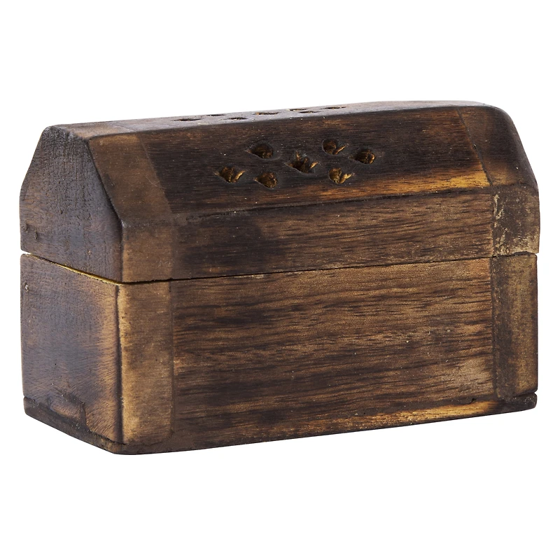 sedona sun wooden incense box with 10 cones