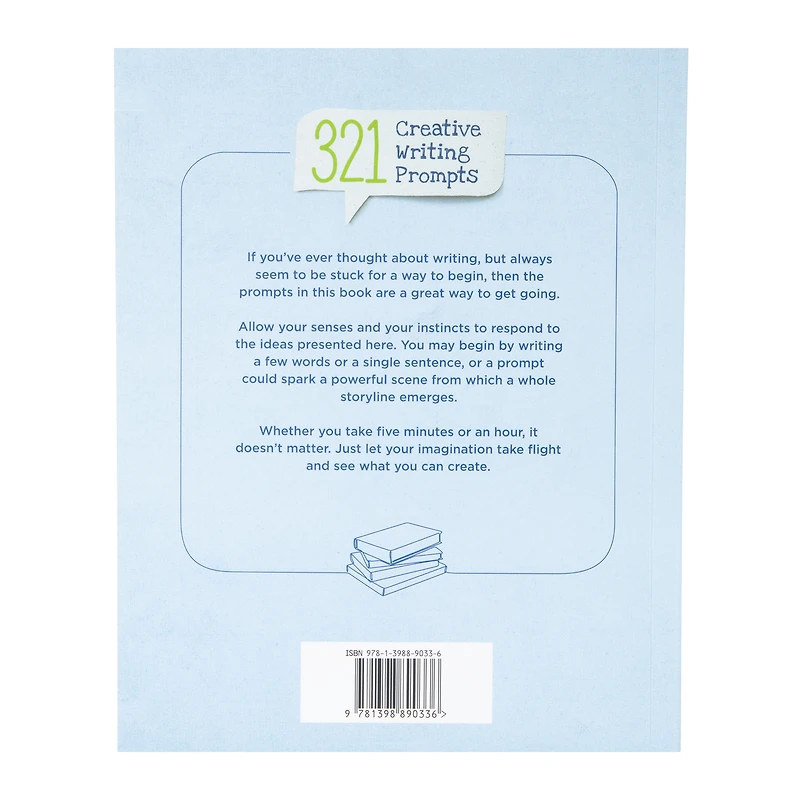 321 creative writing prompts book