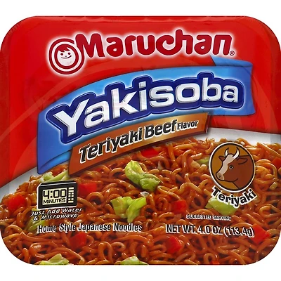 maruchan® yakisoba teriyaki beef 3.96oz