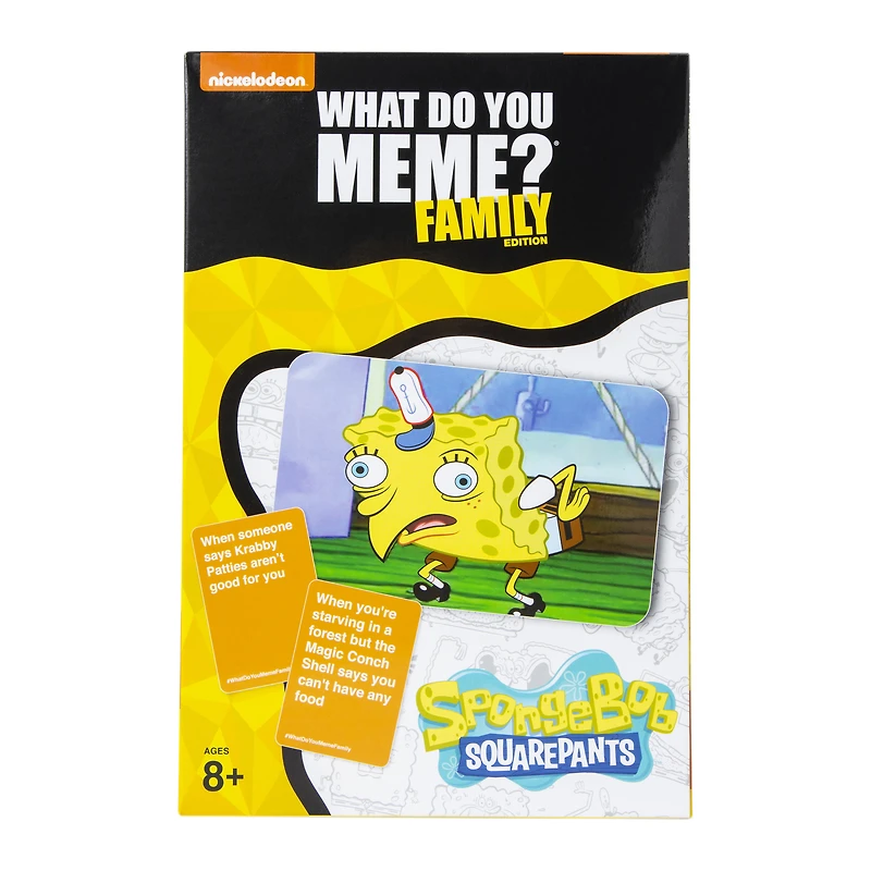what do you meme?® spongebob squarepants™ game