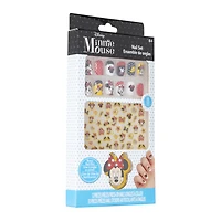 Disney Minnie Mouse press-on nails & stickers set