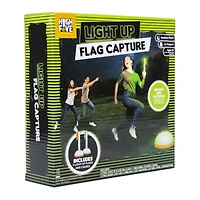 LED light up flag capture game