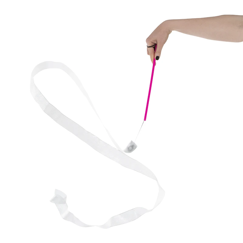 streamer wand toy 6.5' - iridescent