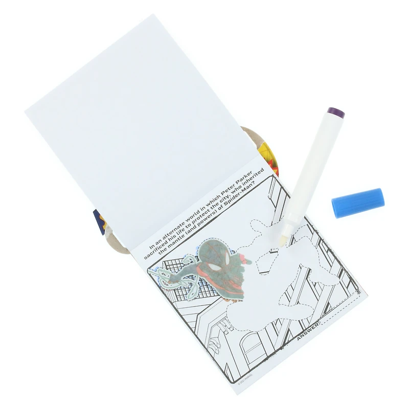 imagine ink® magic ink pictures - marvel spider-man™