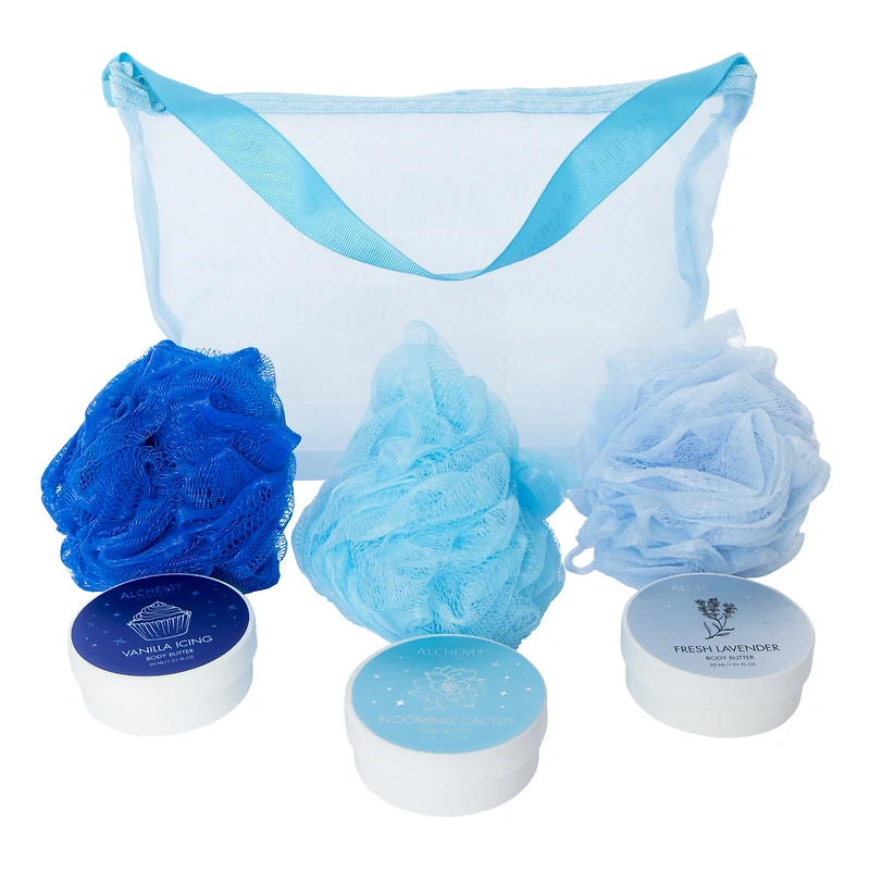 exfoliate & hydrate skincare set 7-piece