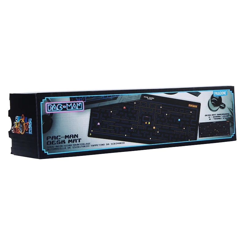 PAC-MAN gaming desk mat 27.5in x 10.2in