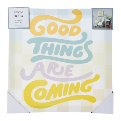 canvas print wall art 10in x - rainbows