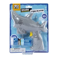 shark bubble blaster toy w/ bubble solution