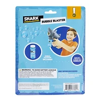 shark bubble blaster toy w/ bubble solution