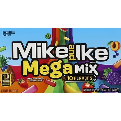 mike and ike® mega mix theater box candy 5oz