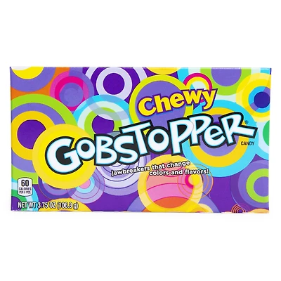 chewy gobstoppers® theater box candy 3.75oz