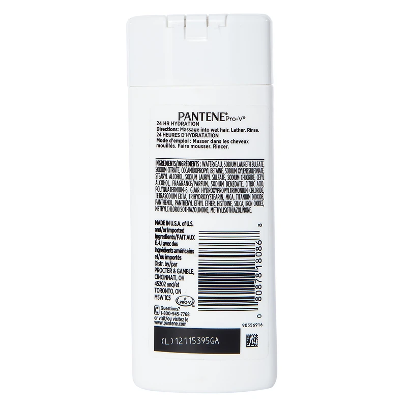 pantene® pro-v daily moisture renewal shampoo 3.38oz travel size