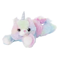 caticorn 12in stuffed animal - white