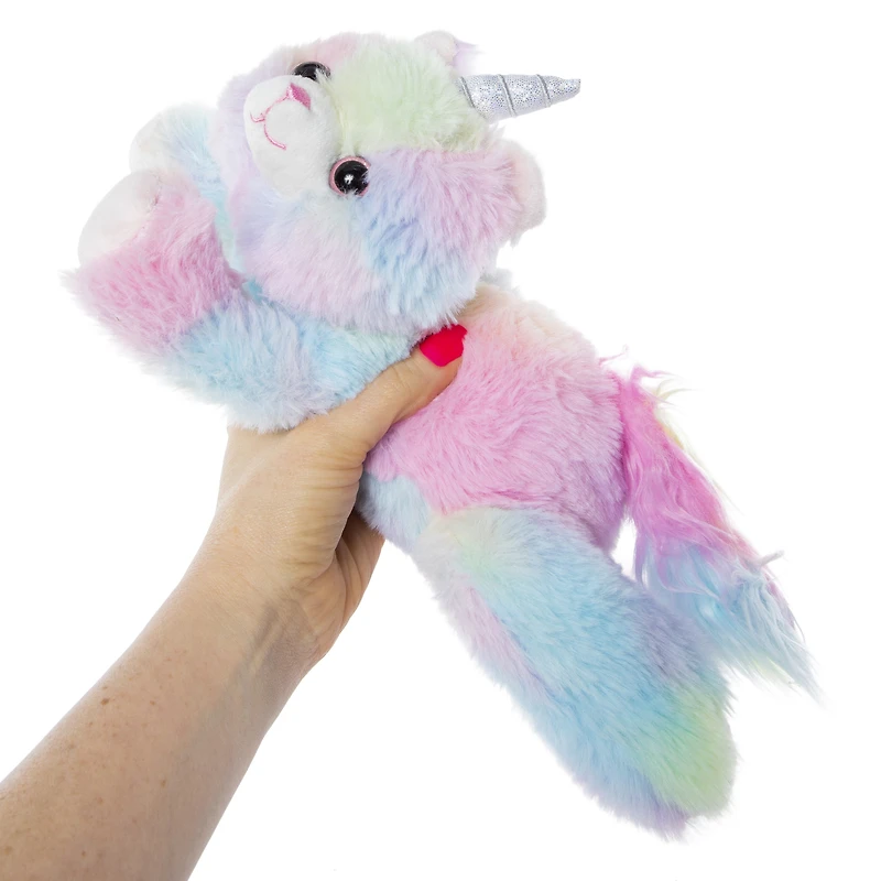caticorn 12in stuffed animal - white