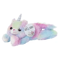 caticorn 12in stuffed animal - white