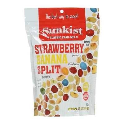 sunkist® strawberry banana split trail mix 11oz