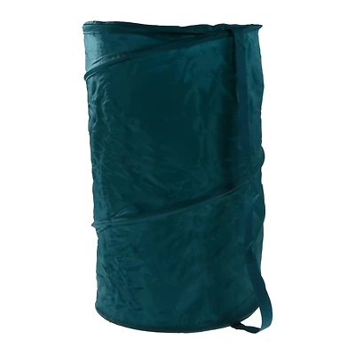 pop-open spiral hamper 15in x 25in - light blue