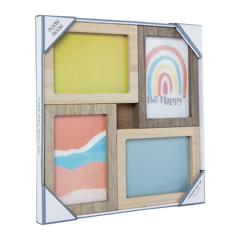 photo frame collage hanging wall art 10in x 10in