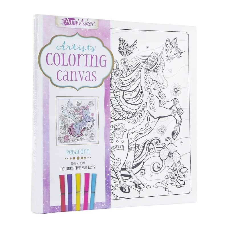 canvas with marker 10in x 10in