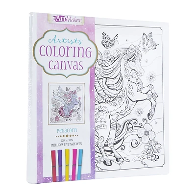 canvas with marker 10in x 10in