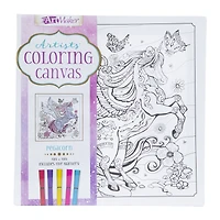 canvas with marker 10in x 10in