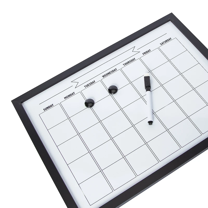 dry erase monthly calendar 12in x 16in