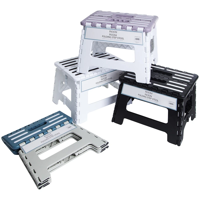 9-inch folding step stool