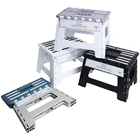 9-inch folding step stool