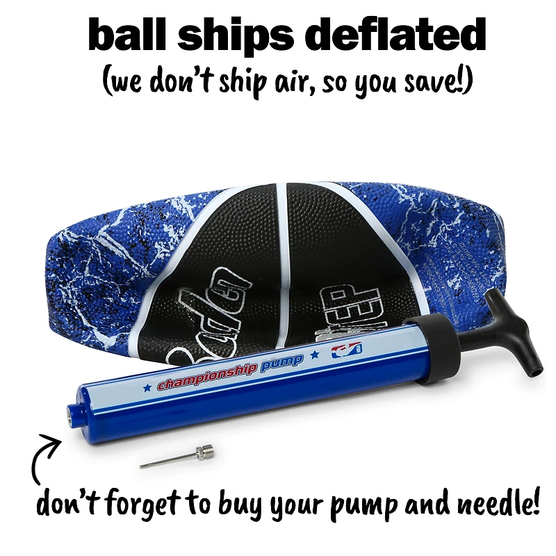 baden® hopstep 28.5in basketball - blue