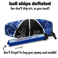 baden® hopstep 28.5in basketball - blue