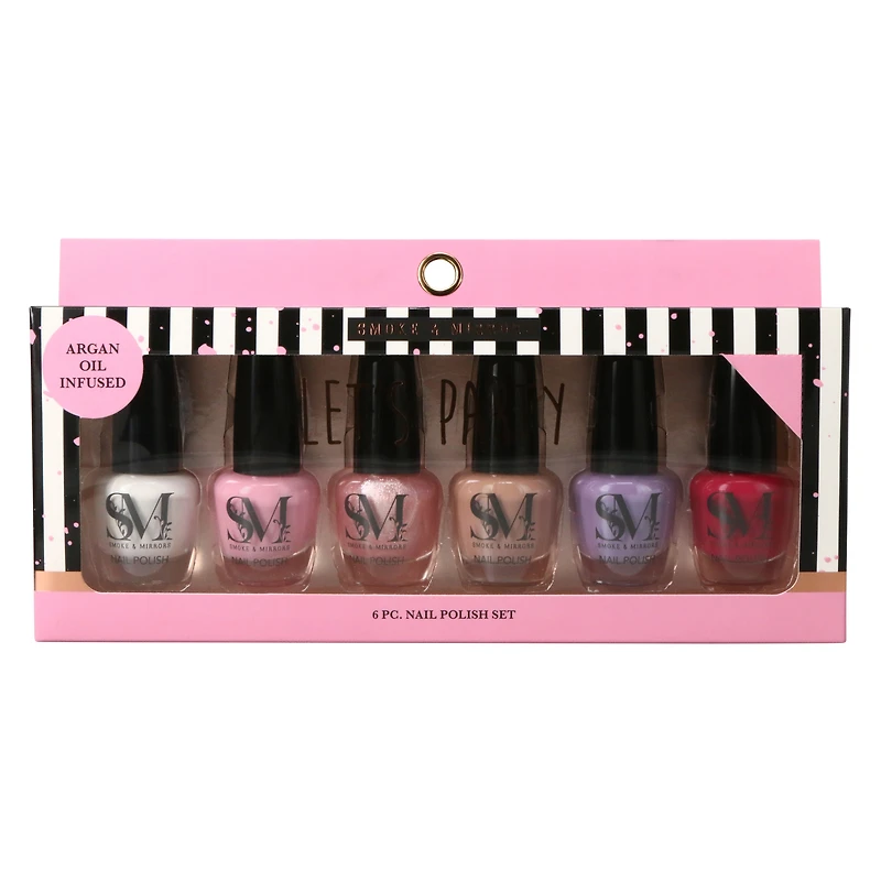 Let's Party' Nail Polish 6-Piece Set