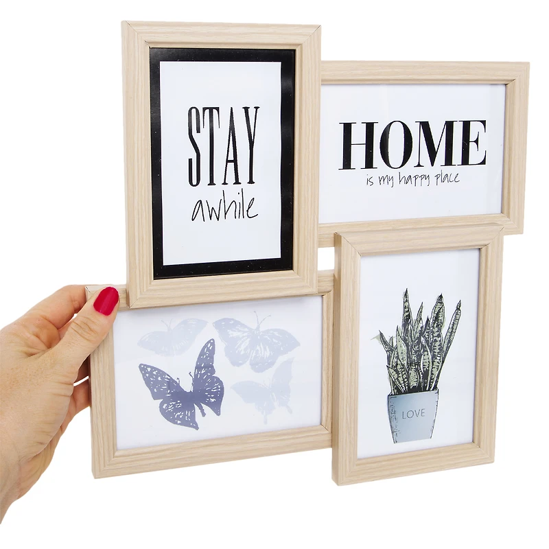 4-in-1 Collage Picture Frame 12.75in