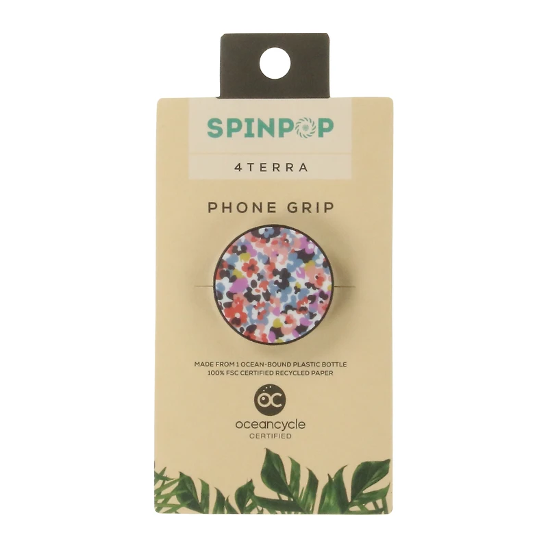 4terra® spinpop recycled phone grip - fantasy